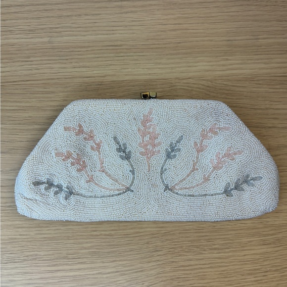 Vintage La Regale Italian Beaded Clutch Made in Japan